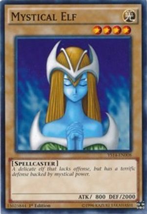 Mystical Elf (YS14-EN008) - Super Starter: Space-Time Showdown 1st Edition