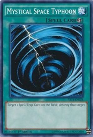 Mystical Space Typhoon (YS14-EN024) - Super Starter: Space-Time Showdown 1st Edition
