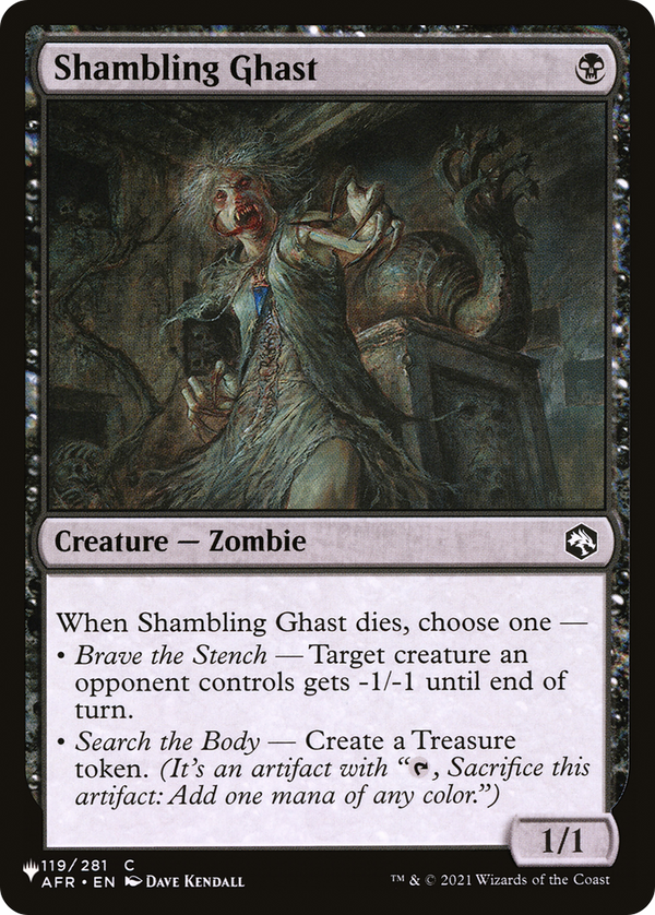 Shambling Ghast (LIST-AFR-119) - The List