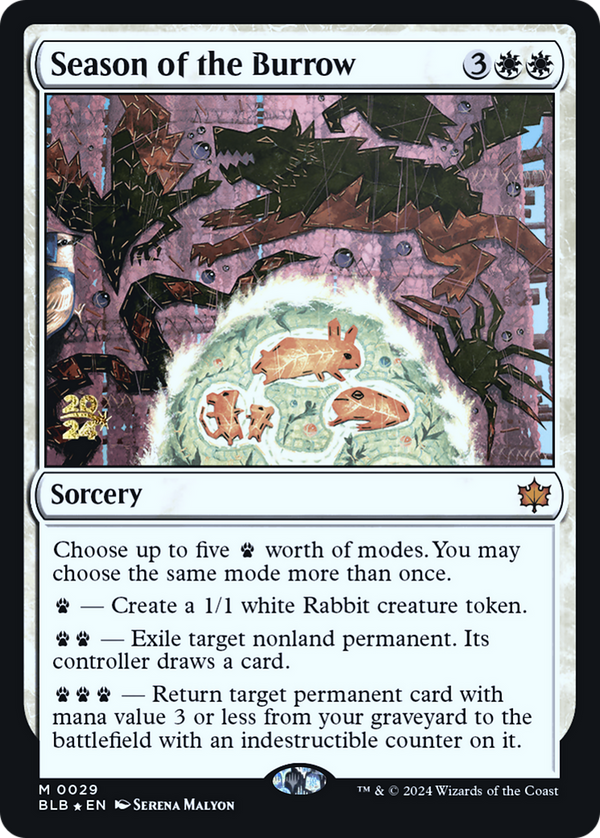 Season of the Burrow (PRE-029) - Bloomburrow Promos Foil