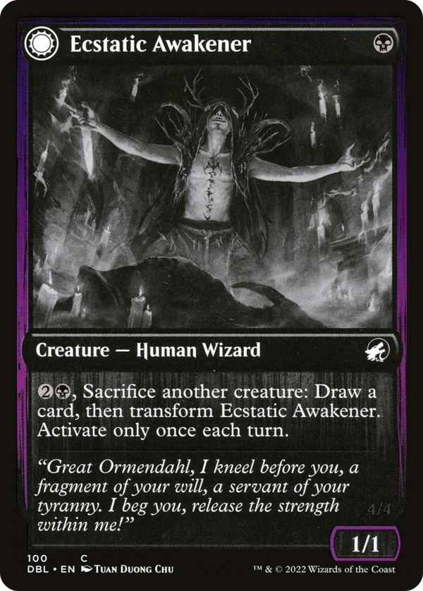 Ecstatic Awakener (DBL-100) - Innistrad: Double Feature: (Double Faced Transform)