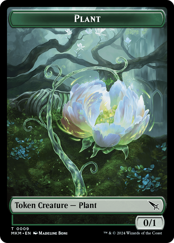 Plant (TMKM-009) - Murders at Karlov Manor Tokens Foil