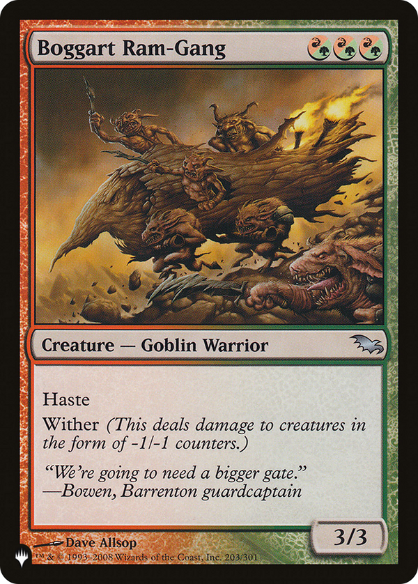 Boggart Ram-Gang (LIST-SHM-203) - The List