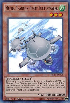 Mecha Phantom Beast Turtletracer (MP14-EN001) - 2014 Mega-Tins Mega Pack Unlimited