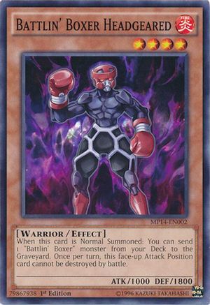 Battlin' Boxer Headgeared (MP14-EN002) - 2014 Mega-Tins Mega Pack Unlimited