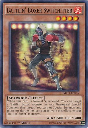 Battlin' Boxer Switchitter (MP14-EN005) - 2014 Mega-Tins Mega Pack 1st Edition