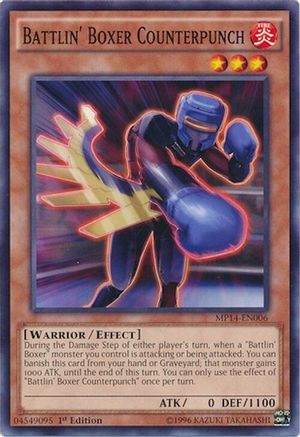 Battlin' Boxer Counterpunch (MP14-EN006) - 2014 Mega-Tins Mega Pack 1st Edition