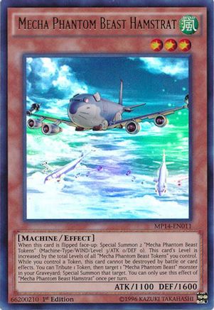 Mecha Phantom Beast Hamstrat (MP14-EN011) - 2014 Mega-Tins Mega Pack 1st Edition
