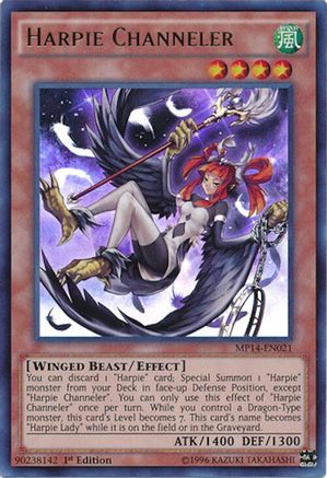 Harpie Channeler (MP14-EN021) - 2014 Mega-Tins Mega Pack 1st Edition