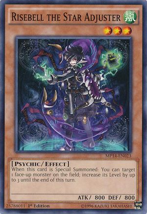 Risebell the Star Adjuster (MP14-EN023) - 2014 Mega-Tins Mega Pack 1st Edition