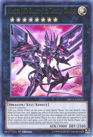 Number 107: Galaxy-Eyes Tachyon Dragon (MP14-EN024) - 2014 Mega-Tins Mega Pack 1st Edition