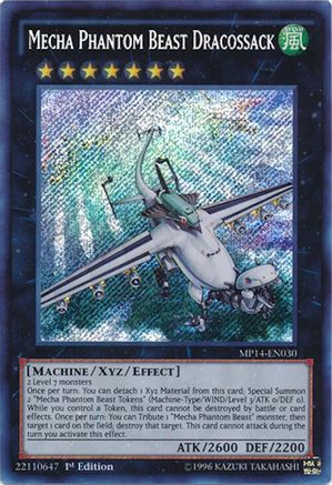Mecha Phantom Beast Dracossack (MP14-EN030) - 2014 Mega-Tins Mega Pack Unlimited