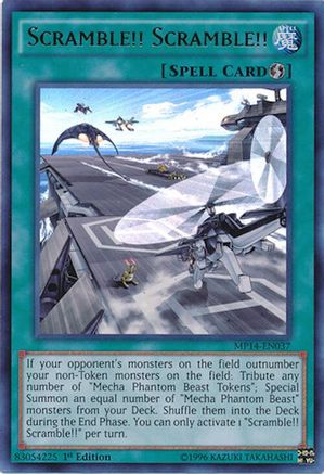 Scramble!! Scramble!! (MP14-EN037) - 2014 Mega-Tins Mega Pack Unlimited