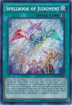 Spellbook of Judgment (MP14-EN039) - 2014 Mega-Tins Mega Pack 1st Edition