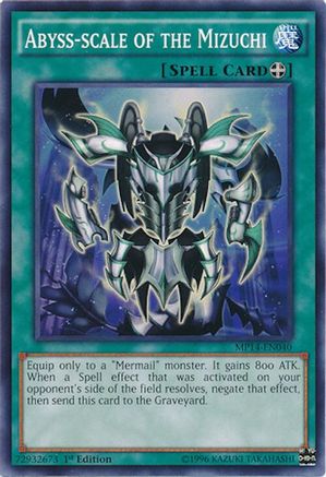 Abyss-scale of the Mizuchi (MP14-EN040) - 2014 Mega-Tins Mega Pack 1st Edition