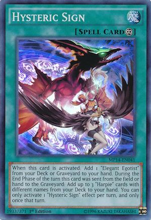 Hysteric Sign (MP14-EN041) - 2014 Mega-Tins Mega Pack Unlimited