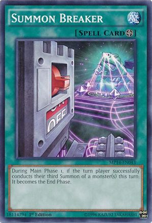 Summon Breaker (MP14-EN043) - 2014 Mega-Tins Mega Pack 1st Edition