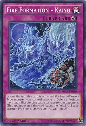 Fire Formation - Kaiyo (MP14-EN050) - 2014 Mega-Tins Mega Pack 1st Edition