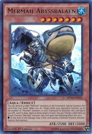 Mermail Abyssbalaen (MP14-EN055) - 2014 Mega-Tins Mega Pack 1st Edition