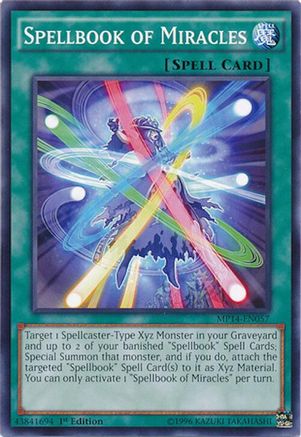 Spellbook of Miracles (MP14-EN057) - 2014 Mega-Tins Mega Pack 1st Edition
