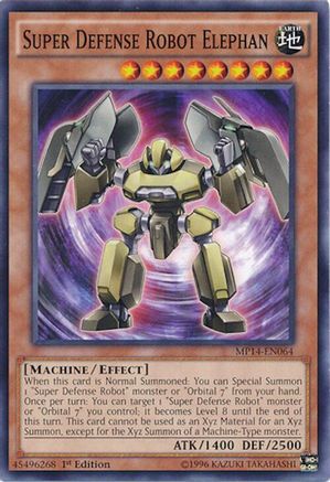Super Defense Robot Elephan (MP14-EN064) - 2014 Mega-Tins Mega Pack 1st Edition