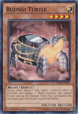 Bujingi Turtle (MP14-EN071) - 2014 Mega-Tins Mega Pack Unlimited