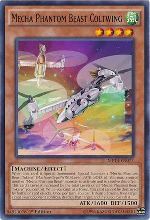 Mecha Phantom Beast Coltwing (MP14-EN077) - 2014 Mega-Tins Mega Pack 1st Edition