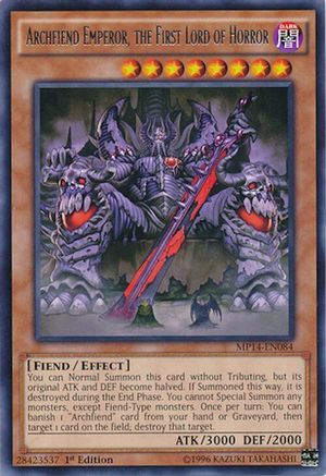 Archfiend Emperor, the First Lord of Horror (MP14-EN084) - 2014 Mega-Tins Mega Pack 1st Edition