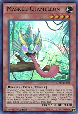 Masked Chameleon (MP14-EN091) - 2014 Mega-Tins Mega Pack 1st Edition