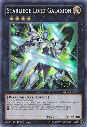 Starliege Lord Galaxion (MP14-EN097) - 2014 Mega-Tins Mega Pack Unlimited
