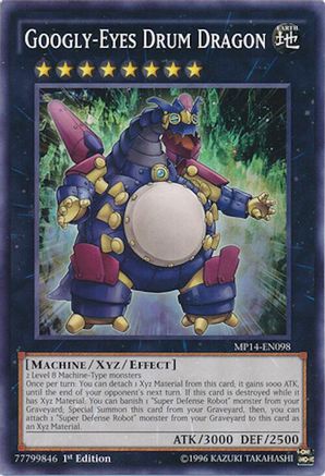 Googly-Eyes Drum Dragon (MP14-EN098) - 2014 Mega-Tins Mega Pack Unlimited