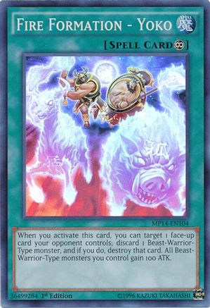 Fire Formation - Yoko (MP14-EN104) - 2014 Mega-Tins Mega Pack Unlimited