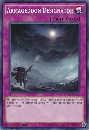 Armageddon Designator (MP14-EN112) - 2014 Mega-Tins Mega Pack 1st Edition