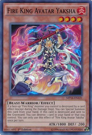 Fire King Avatar Yaksha (MP14-EN121) - 2014 Mega-Tins Mega Pack Unlimited