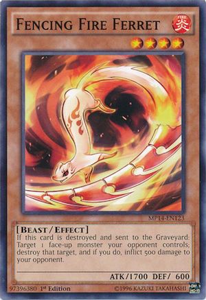 Fencing Fire Ferret (MP14-EN123) - 2014 Mega-Tins Mega Pack Unlimited