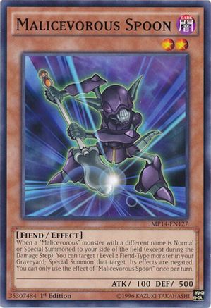 Malicevorous Spoon (MP14-EN127) - 2014 Mega-Tins Mega Pack Unlimited