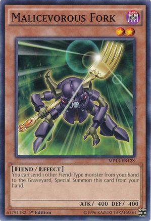 Malicevorous Fork (MP14-EN128) - 2014 Mega-Tins Mega Pack 1st Edition
