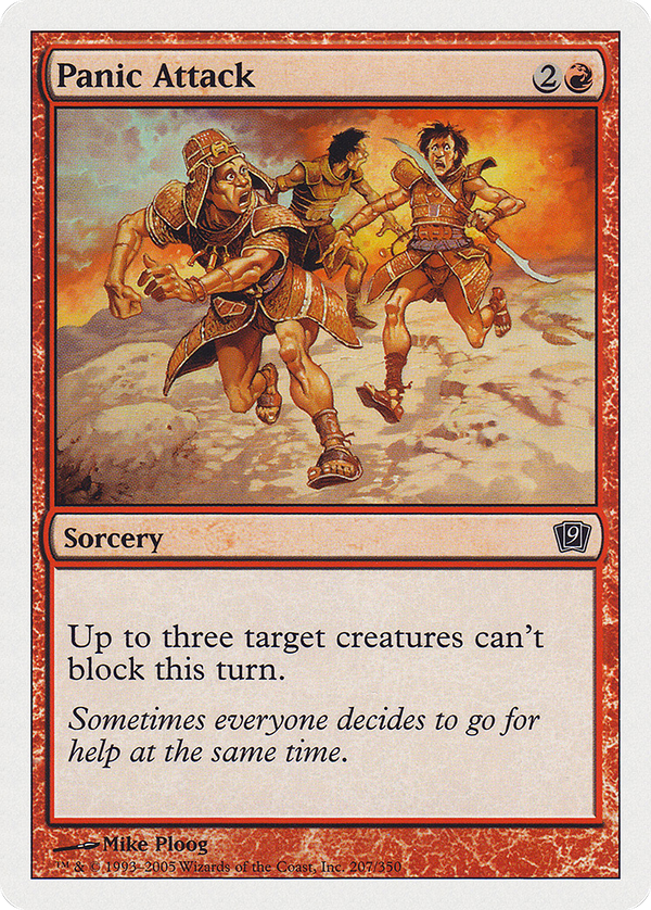 Panic Attack (9ED-207) - 9th Edition Foil