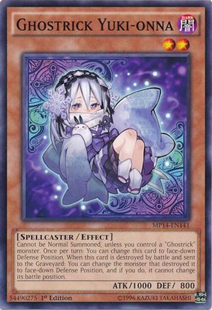 Ghostrick Yuki-onna (MP14-EN141) - 2014 Mega-Tins Mega Pack Unlimited