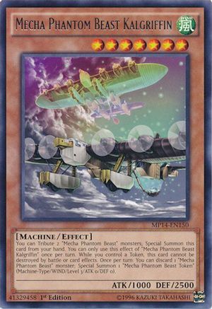 Mecha Phantom Beast Kalgriffin (MP14-EN150) - 2014 Mega-Tins Mega Pack 1st Edition