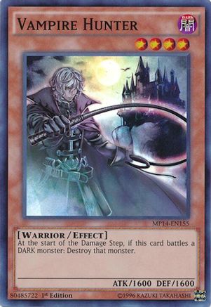 Vampire Hunter (MP14-EN155) - 2014 Mega-Tins Mega Pack 1st Edition