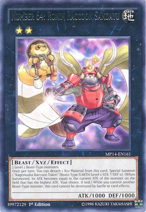 Number 64: Ronin Raccoon Sandayu (MP14-EN161) - 2014 Mega-Tins Mega Pack 1st Edition