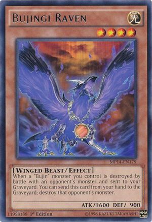 Bujingi Raven (MP14-EN179) - 2014 Mega-Tins Mega Pack Unlimited