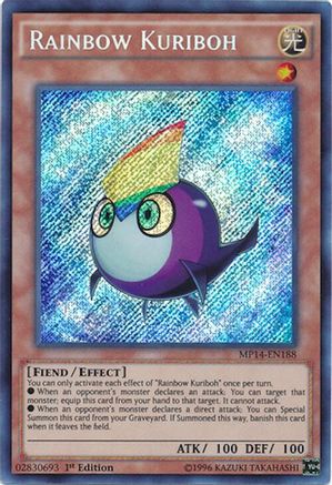 Rainbow Kuriboh (MP14-EN188) - 2014 Mega-Tins Mega Pack 1st Edition