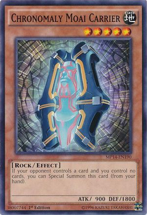 Chronomaly Moai Carrier (MP14-EN190) - 2014 Mega-Tins Mega Pack Unlimited