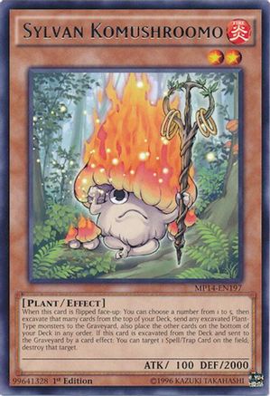 Sylvan Komushroomo (MP14-EN197) - 2014 Mega-Tins Mega Pack Unlimited
