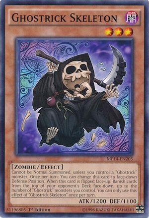 Ghostrick Skeleton (MP14-EN205) - 2014 Mega-Tins Mega Pack 1st Edition