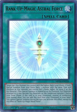 Rank-Up-Magic Astral Force (MP14-EN226) - 2014 Mega-Tins Mega Pack Unlimited