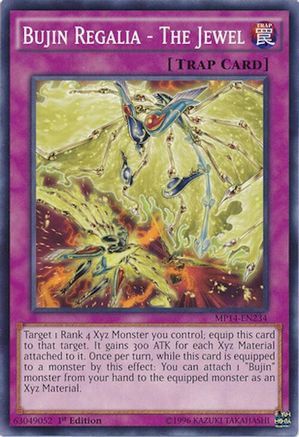 Bujin Regalia - The Jewel (MP14-EN234) - 2014 Mega-Tins Mega Pack 1st Edition