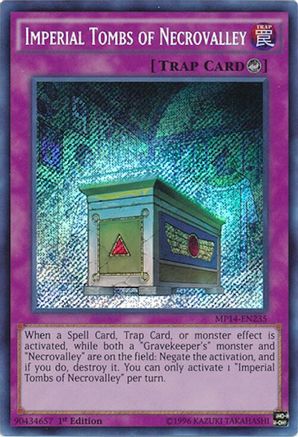 Imperial Tombs of Necrovalley (MP14-EN235) - 2014 Mega-Tins Mega Pack 1st Edition